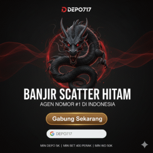 BANJIR SCATTER HITAM HANYA DI DEPO717
